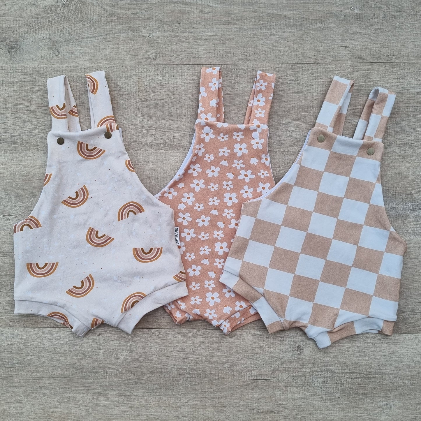 Shortie Rompers - Bows